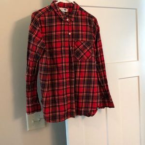 🔥Classic women’s red flannel shirt🔥